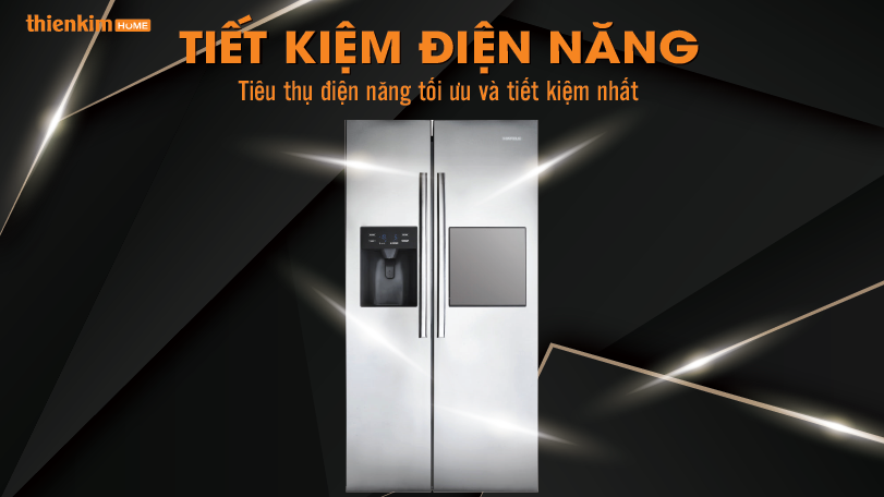 Tủ lạnh Hafele HF-SBSIC 534.14.250 tiết kiệm điện năng